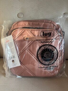 NWT Lug Skeeter Bridge Convertible Crossbody Bag in Chai Latte